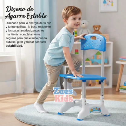 Escritorio Infantil Escolar Ajustable Con Silla - SmartKids
