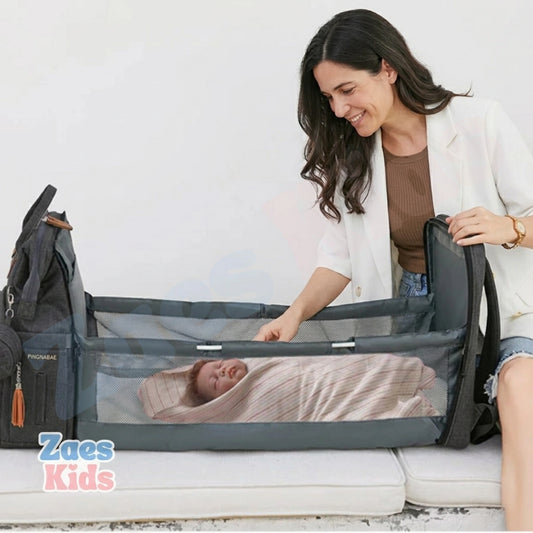 Morral Pañalera Con Cambiador Multifuncional 3 en 1 – TravelCare