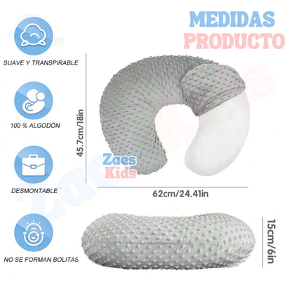 Cojín de Lactancia Ergonómico para Bebé Multifuncional Comfort Baby
