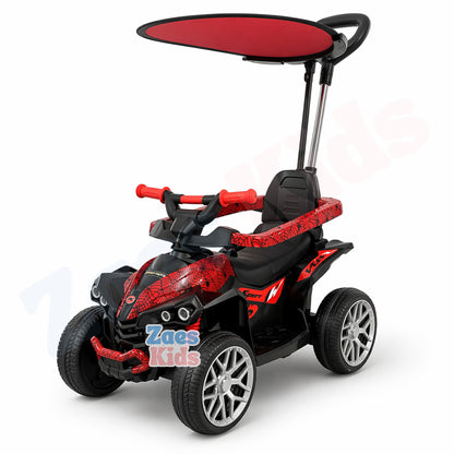 Cuatrimoto Eléctrica Infantil con Control Remoto y Capota
