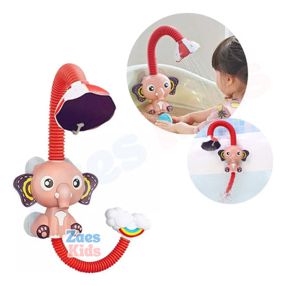 Ducha Regadera Interactiva para Bañera Elefante con Manguera Flexible