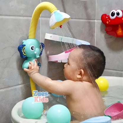 Ducha Regadera Interactiva para Bañera Elefante con Manguera Flexible