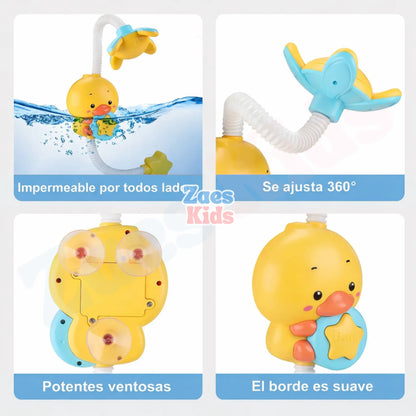 Ducha Regadera para Bañera Flexible Pato con Manguera Ajustable
