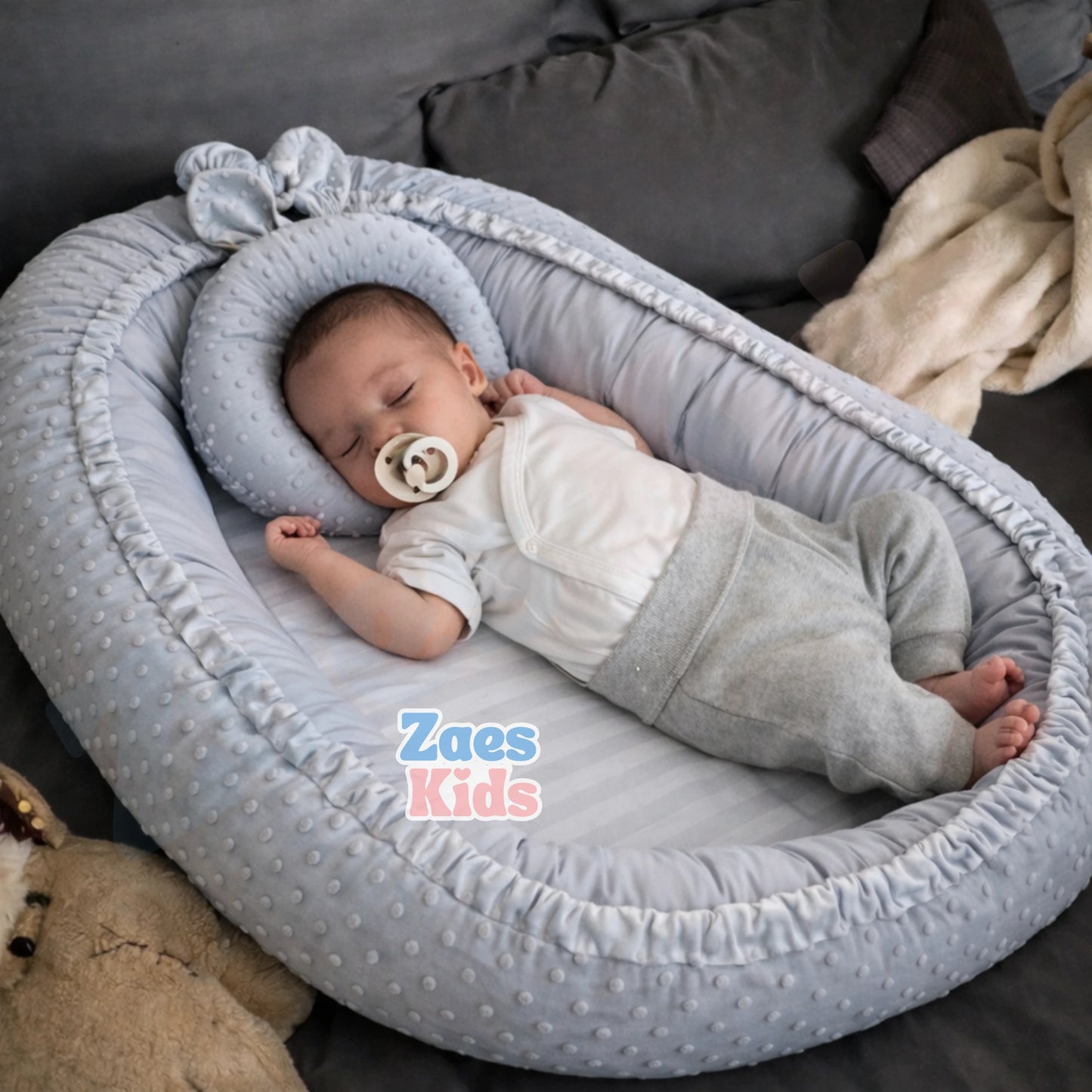 Nido para Bebé Ergonómico Recién Nacido Multifuncional - DreamNest Pro