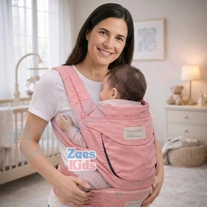 Cargador Portabebés Silla Ergonómico 6 En 1 Multiposiciones Para Bebe