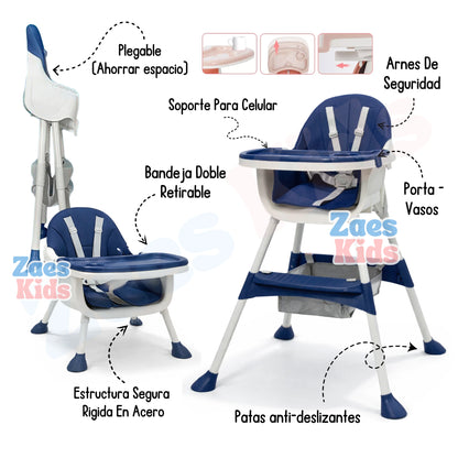 Silla Comedor 2 en 1  Clasico Confort