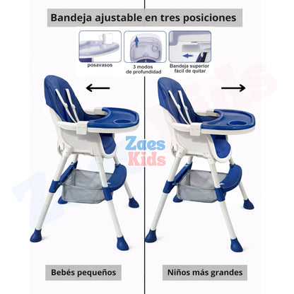 Silla Comedor 2 en 1  Clasico Confort