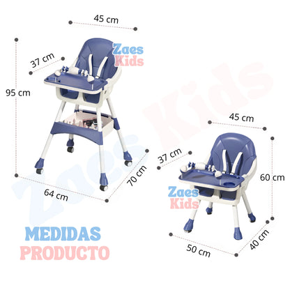 Silla Comedor 2 en 1 Pro Evolution