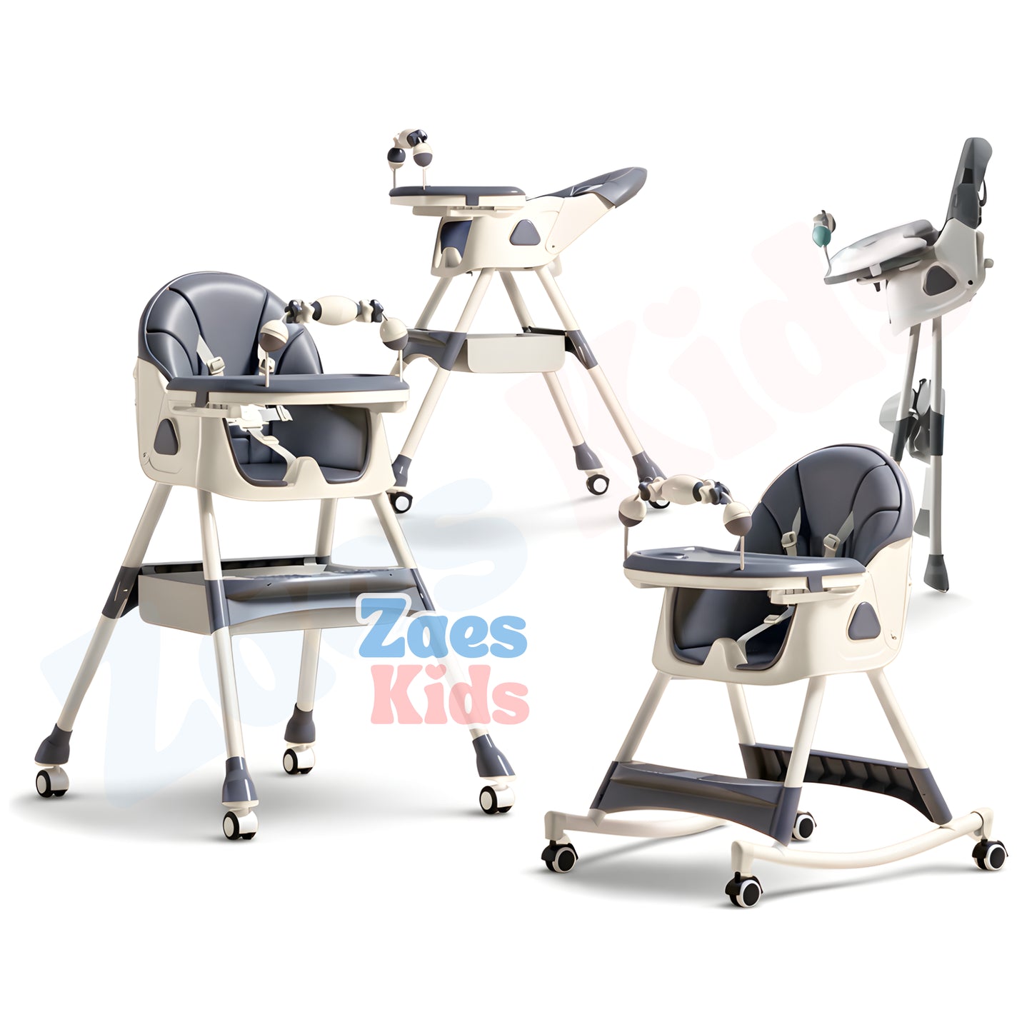 Silla Comedor Mecedora 5 en 1 Naomi- Edición Premium