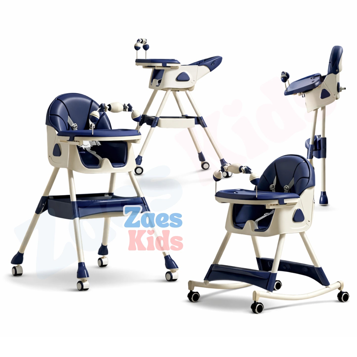 Silla Comedor Mecedora 5 en 1 Naomi- Edición Premium