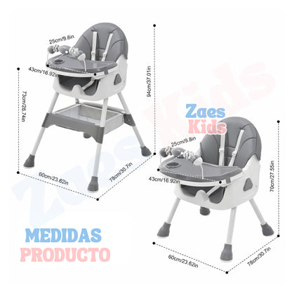 Silla Comedor Mecedora 5 en 1 Naomi- Edición Premium